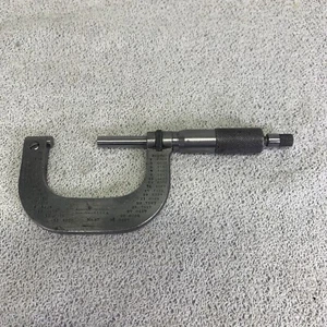 Marrone e Affilato Mfg. Micrometro n.47 vintage bello strumento da macchinista - Foto 1 di 16