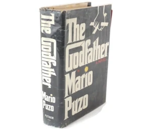 1969 The Godfather by Mario Puzo Ex-Library 1st edition 13th Impression HC DJ - Imagen 1 de 9