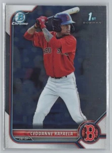 2022 Bowman #BCP-61 Ceddanne Rafaela Chrome Prospects - Picture 1 of 2