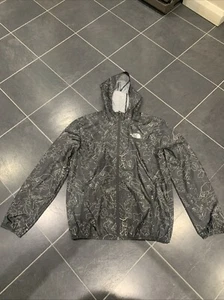 The North Face Boys Never Stop Hooded Windwall Windbreaker Rain Jacket XL 14-16 - Picture 1 of 14