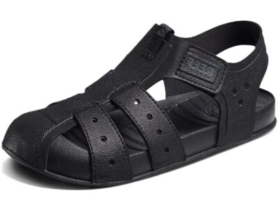 REEF Sandalia de Pescador Playa Agua Niños, Zapato Ropa Activa Negra Amigable con el Agua Foto 1 de 4