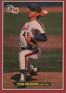 1984 -BASEBALL CARD -TOM SEAVER- 3 1/2" X 5 " - Picture 1 of 2