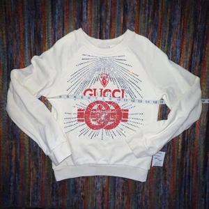 Gucci Swarovski Gem Girl Sweatshirt - Picture 1 of 11