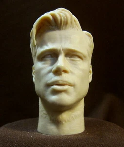 DD-23 BRAD PITT "INGLOURIOUS BASTERDS" HEAD SCULPT, Action figures 1/6 scale - Picture 1 of 2