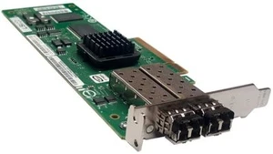 LSI LSI7204EP-LC 45W0421 DUAL PORT 4GB/S FIBRE CHANNEL PCIe CARD 2x 4GBps SFP's  - Picture 1 of 2