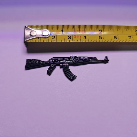 Marauders GUN RUNNERS GI Joe Like Weapon 1:18 AK-47 Wood Stock Accessory Cover