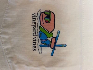 Vineyard Vines Long Sleeve T-Shirt White / Snow Skiing Theme  Size XL(18) - Picture 1 of 5