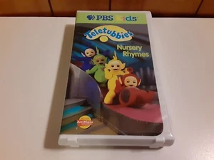 Teletubbies Nursery Rhymes VHS 1998 PBS Clamshell - Picture 1 of 4