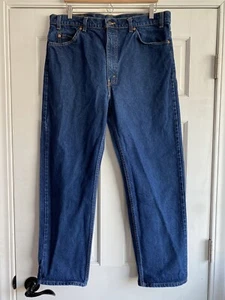 Vaqueros de mezclilla vintage Levis naranja tab 505 EE. UU. para hombre 38x30 - Imagen 1 de 3