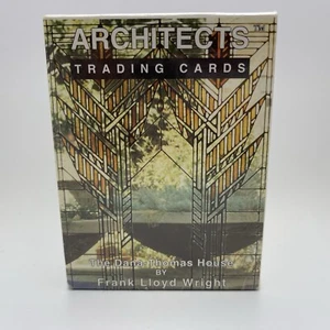 ✅ 1995 FRANK LLOYD WRIGHT Architects Trading Cards DANA THOMAS HOUSE ACME Rare - Picture 1 of 5