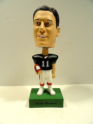 Drew Bledsoe Buffalo Bills Bobblehead McDonald's 2004 Cover