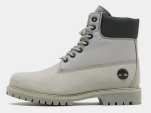 Timberland Premium 6 Pulgadas Botas Impermeables Gris Nubuck Talla. Reino Unido. 7,5 - Imagen 1 de 6