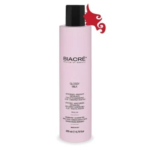 GLOSSY MILK Anticrespo 200 ml Biacrè Latte Idratante Nichel Tested - Foto 1 di 1