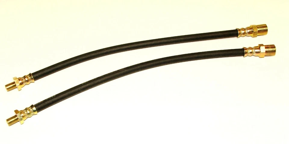 PAR DE MANGUERAS DE FRENO FLEXIBLES DELANTERAS HUMBER HAWK MKIII IV y V 1948 - 1954 Foto 1 de 1