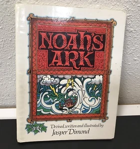Noah's Ark by Jasper Dimond 1983 Vtg Spiral Bound Childrens book - Picture 1 of 4