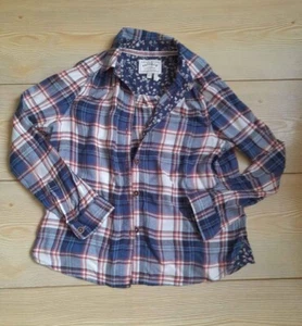 Girls Fat Face Long Sleeved Checked Shirt 6-7 Years - Picture 1 of 1