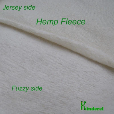Hemp / Organic Cotton Fleece Fabric, by the yard - Image 1 of 2