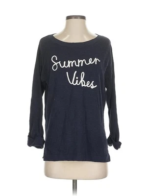 Moletom Ann Taylor LOFT Feminino Azul P - Imagem 1 de 4