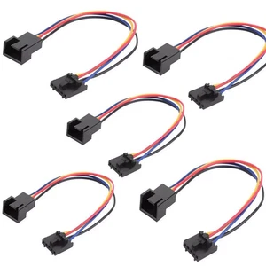 Paquete de 5 adaptadores de ventilador de PC estándar de 5 pines a 4 pines para Dell - Imagen 1 de 1