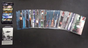 THE X-FILES SHOWCASE 1997 TOPPS WIDEVISION COMPLETE BASE SET 72 CARDS + WRAPPER - Picture 1 of 4