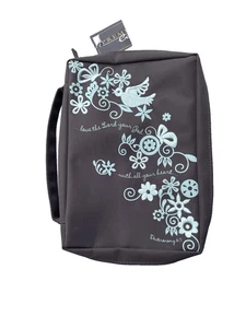 Neu mit Etikett Gregg Geschenk braun Polyester Bibel Buchhülle Deuteronomium 6:5 (9,5" x 6,5") - Bild 1 von 5