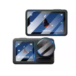 Für DJI Action 6 gehärtete Displayschutzfolie Folie Full Set hohe Härte # - Bild 1 von 10