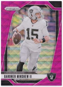 Panini NFL Prizm 2024 Gardner Minshew II Pink Wave Prizm - Bild 1 von 2