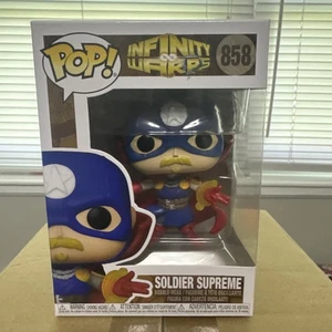 Funko Pop! Marvel: Infinity Warps - Soldier Supreme #858 - Picture 1 of 6
