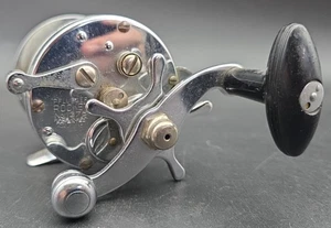 Pflueger Rakete Nr. 1375 Vintage Level Wind Bait Casting Angelrolle Made USA - Bild 1 von 8