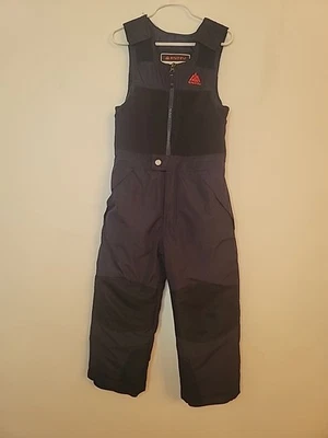 Snozu Babero Aislado Traje de Nieve Pantalones Mono Niño Pequeño Azul Marino Talla 5T Polar Top Foto 1 de 4