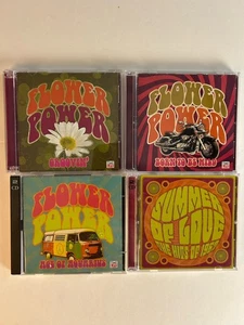 Time Life Flower Power CD 8 Disc Set Aquarius Born Wild Groovin Summer of Love - Picture 1 of 20
