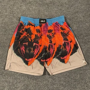 Pantalones Cortos EQLZ Wolf Head Elastizados Entrenamiento Rendimiento Para Hombre Talla XL Ropa de Calle - Imagen 1 de 9