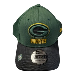 Green Bay Packers New Era 39THIRTY Stretch Fit Hat – Size M/L – NEW & UNUSED - Picture 1 of 8