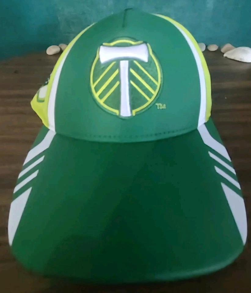 Portland Timbers SC adidas Two-tone Structured Snapback Flat Bill Hat Cap