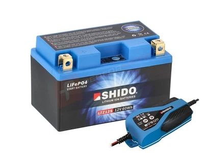 HONDA VTR 1000SP SP2 2002-2006 Shido Lithium Battery & Charger - Image 1 of 2