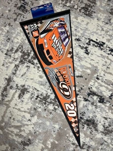 NEW Vtg 2000 Tony Stewart #20 NASCAR Racing Rookie Pennant WinCraft Made In USA - Picture 1 of 6