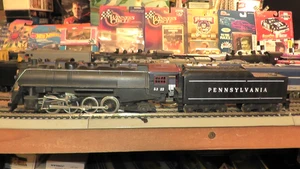 runs ok ho tyco mantua 2-8-2 pennsylvania diecast locomotive prr tender vintage - Picture 1 of 6