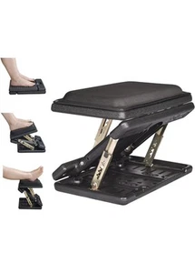 Large Panel Foot Rest Under Desk, Adjustable Footrest with Massage for Sofa - Picture 1 of 7