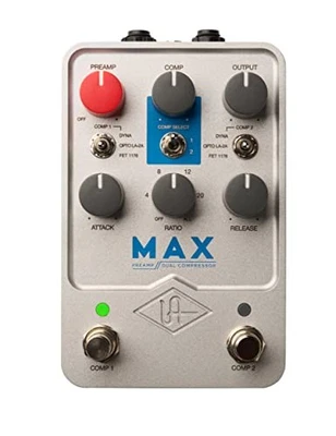 UNIVERSAL AUDIO UAFX MAX Preamp & Dual Compressor UAFX Series 6.5*9.2*14.1 cm Ge - Image 1 of 4