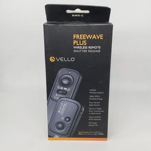 Descargador remoto inalámbrico Vello FreeWave Plus 2,4 GHz para cámara Canon ¡NUEVO! - Imagen 1 de 2