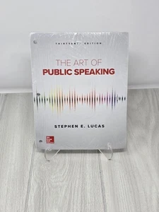 Loose Leaf Art of Public Speaking by Stephen E. Lucas 13th Edition Connect Code - Picture 1 of 2