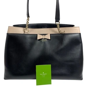 Bolso de Hombro KATE SPADE New York Baldwin Street Maryanne Negro/Cuero Almendra - Imagen 1 de 11
