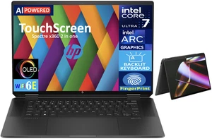 HP Spectre x360 16,0" 2880x1800 Ultra 7-155H 32 GB RAM 2 TB SSD Windows 11 Home - Foto 1 di 5