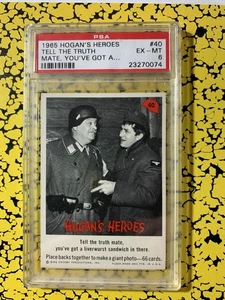 1965 Hogan's Heroes #40 Tell The Truth Mate, You've Got A... PSA 7 - Picture 1 of 2