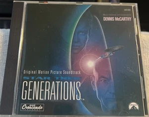 Star Trek Generations: Original Motion Picture Soundtrack Music VG +++ Cd 41 - Picture 1 of 3