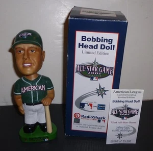 2001 American League All-Star Game SGA Bobblehead Neu im Karton mit limitiertem nummeriertem Zertifikat - Bild 1 von 1
