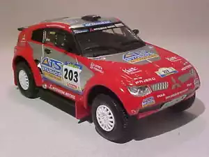 Bargain 4" Mitsubishi Pajero Evo 2004 Paris Dakar Norev 1/43 Diecast Mint Loose - Picture 1 of 7