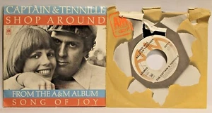 Captain & Tennille 7" Vinyl Records (2x Vinyl, A&M (USA)) 1672-S & 1817-S - Picture 1 of 4