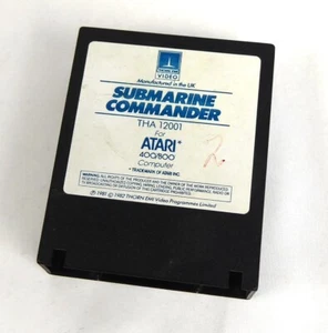 Atari 800 XL XE Modul -- SUBMARINE COMMANDER (Thorn EMI) -- Game Cart - Picture 1 of 1