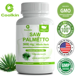 Sägepalme Kapseln 3600mg - Premium Prostata Health Support Supplement für Männer - Bild 1 von 11
